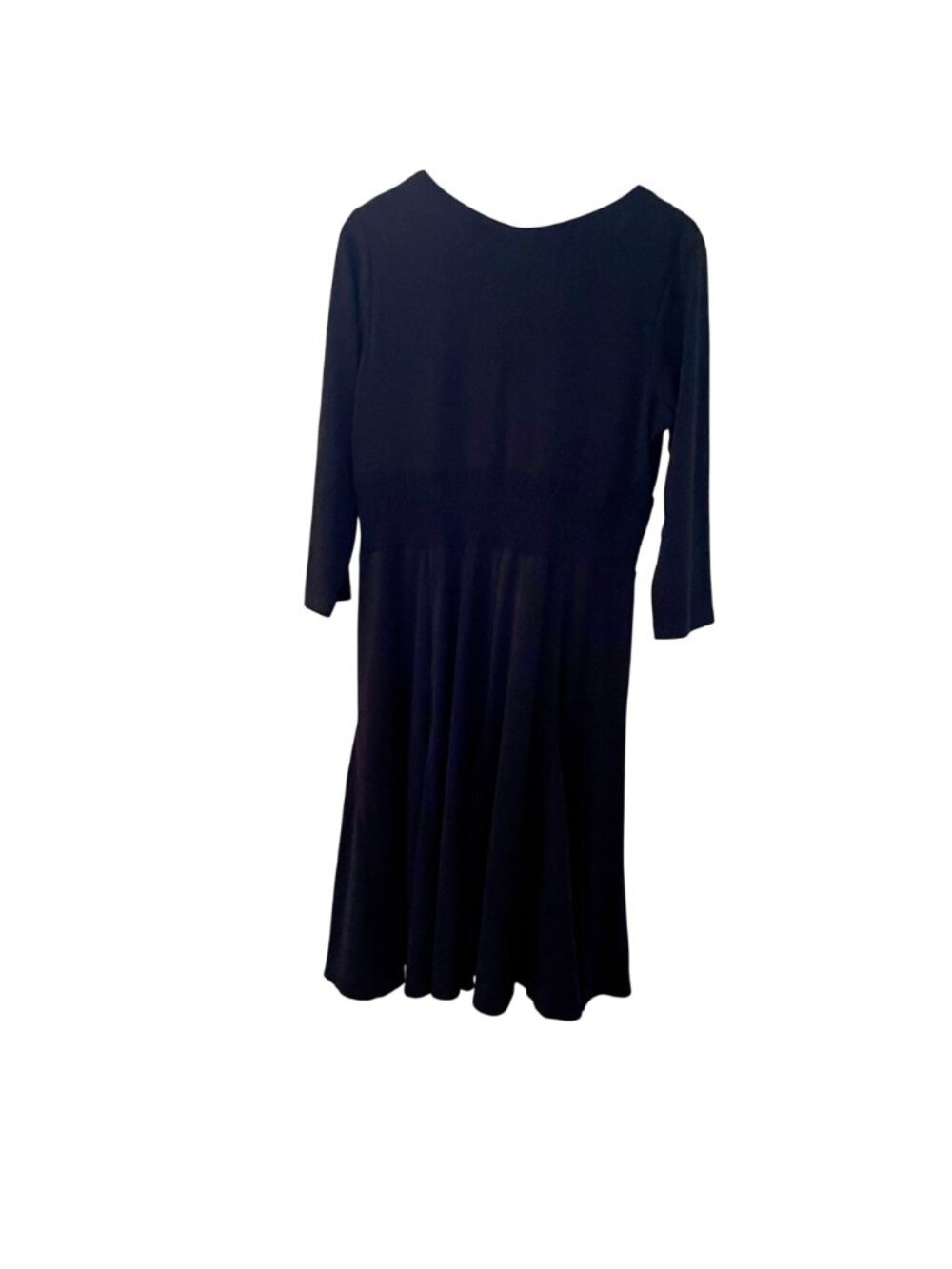 Rabbit Rabbit Rabbit Black Smocked Dress, Size 16 - Picture 2 of 7